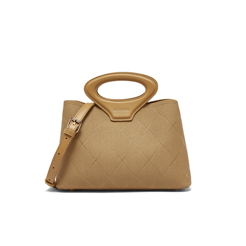 百思图2025秋季新款商场同款手提包简约通勤单肩斜挎包女J8031CX5