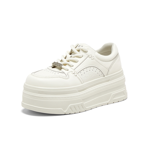 百思图2025秋季新款商场同款板鞋时尚户外运动女休闲鞋CV185CM5