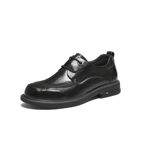 百思图2025秋季新款商场同款正装皮鞋时尚商务通勤男鞋3FH01CM5