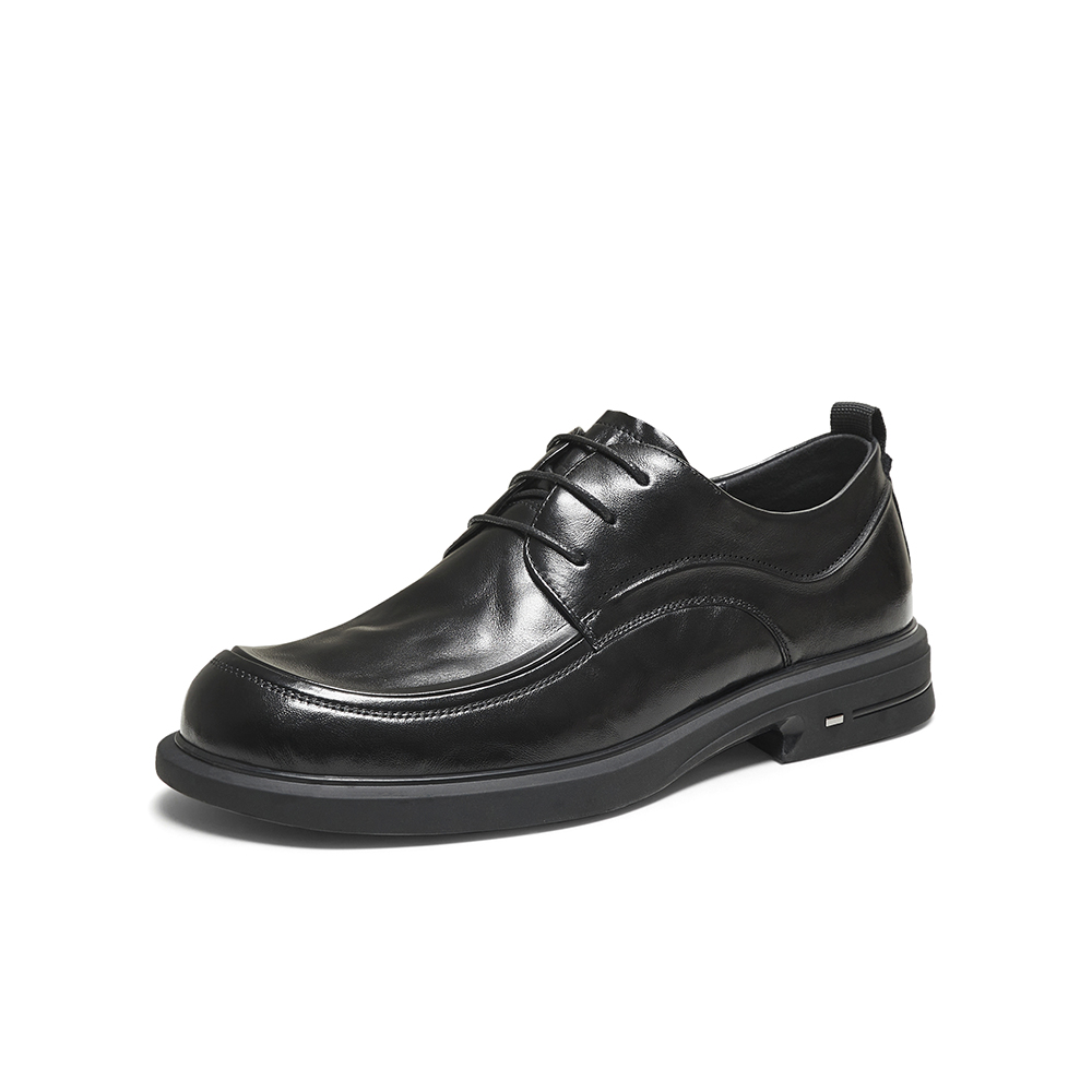 百思图2025秋季新款商场同款正装皮鞋时尚商务通勤男鞋0FH01CM5
