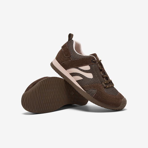 百思图2025秋季新款商场同款德训鞋潮流复古运动女休闲鞋D3660CM5