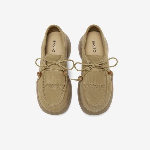 百思图2025秋季新款商场同款勃肯鞋简约休闲女单鞋D3503CM5