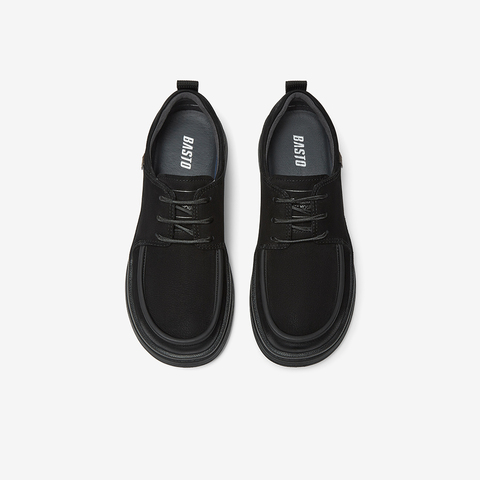 百思图2025秋季新款商场同款休闲皮鞋时尚商务男鞋90013CM5