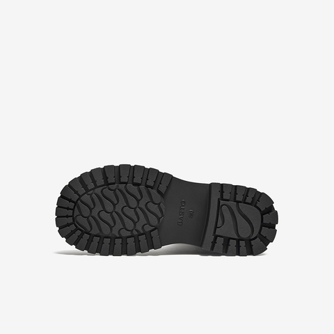 百思图2025冬季新款商场同款骑士靴时尚潮流街头女长靴BV016DG5