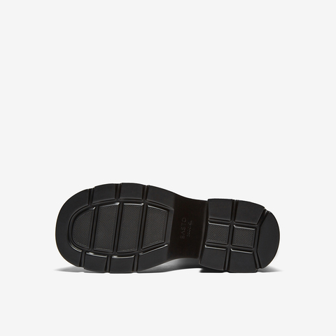 百思图2025冬季新款商场同款骑士靴时尚街头潮流女长靴F1711DG5