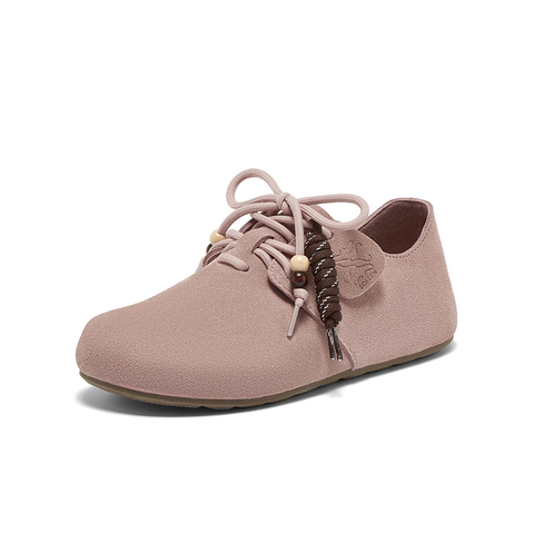 百思图2025秋季新款商场同款勃肯鞋时尚复古休闲女单鞋B9052CM5