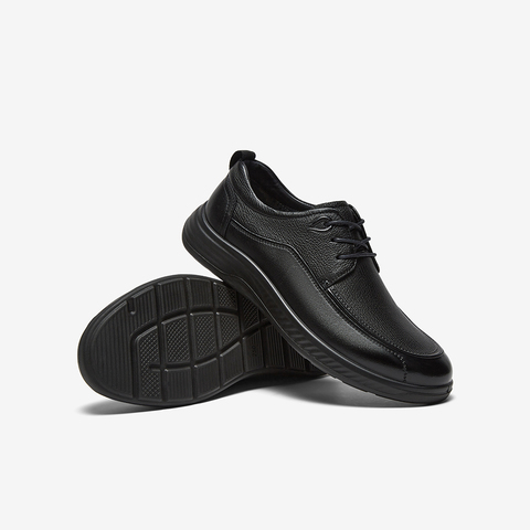 百思图2025秋季新款商场同款休闲皮鞋时尚商务通勤男鞋15621CM5