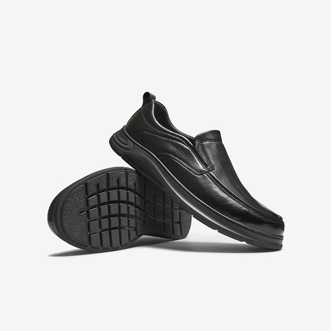 百思图2025秋季新款商场同款乐福鞋时尚简约男休闲皮鞋59761CM5