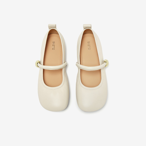 百思图2025秋季新款商场同款玛丽珍鞋时尚潮流女单鞋CS293CQ5