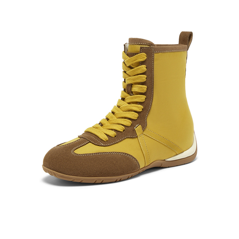 百思图2025冬季新款休闲靴时尚潮流户外街头运动女短靴A8727DD5