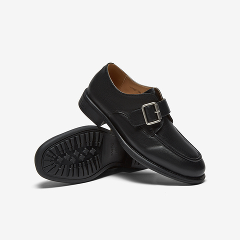 百思图2025秋季新款牛津鞋时尚复古学院风粗跟女单鞋UTP01CM5