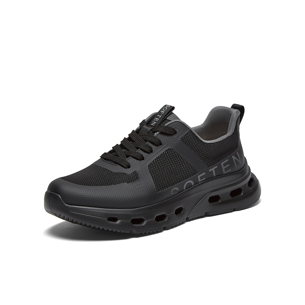 百思图2025秋季新款时尚简约户外街头男运动休闲鞋90529CM5