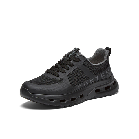 百思图2025秋季新款时尚简约户外街头男运动休闲鞋90529CM5