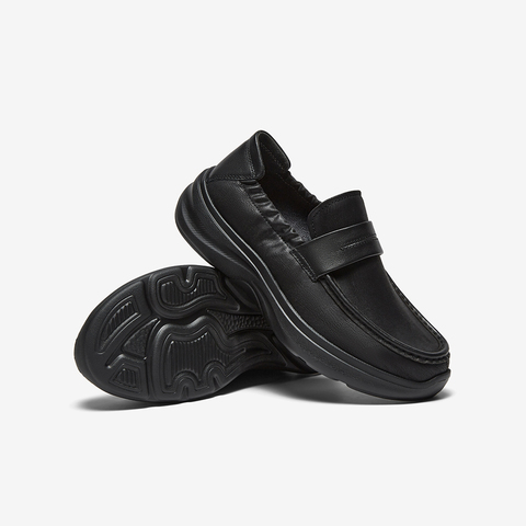 百思图2025秋季新款乐福鞋简约时尚商务通勤男休闲皮鞋59751CM5