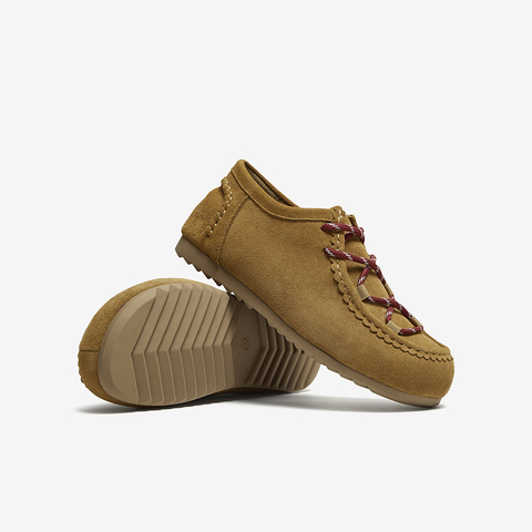 百思图2025秋季新款袋鼠鞋时尚简约休闲通勤女单鞋UWK02CM5