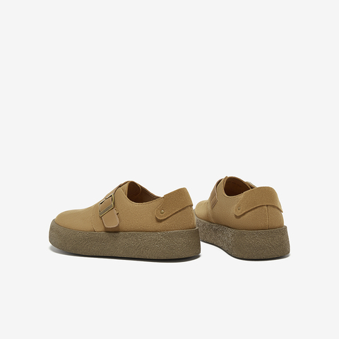 百思图2025秋季新款勃肯鞋时尚复古休闲厚底男单鞋FCP01CM5