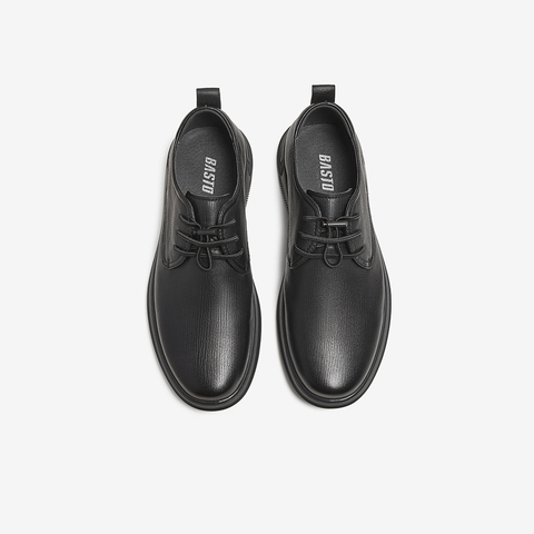 百思图2025秋季新款商场同款休闲皮鞋时尚商务男鞋59728CM5