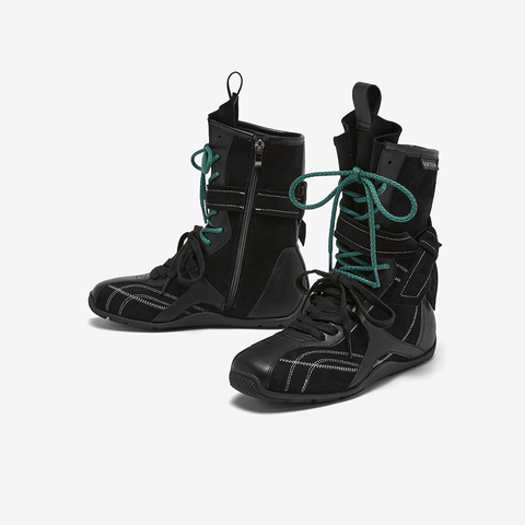 百思图2025冬季新款休闲靴时尚潮流运动女中靴A9101DZ5