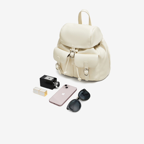 百思图2025夏季新款商场同款双肩背包时尚休闲女包TY033BX5