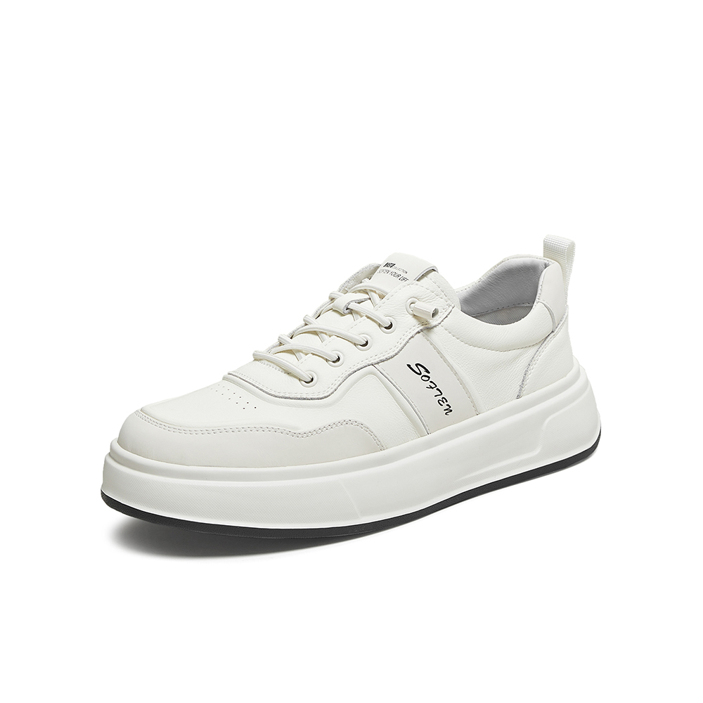 百思图2025秋季新款板鞋时尚潮流街头运动男休闲鞋66302CM5