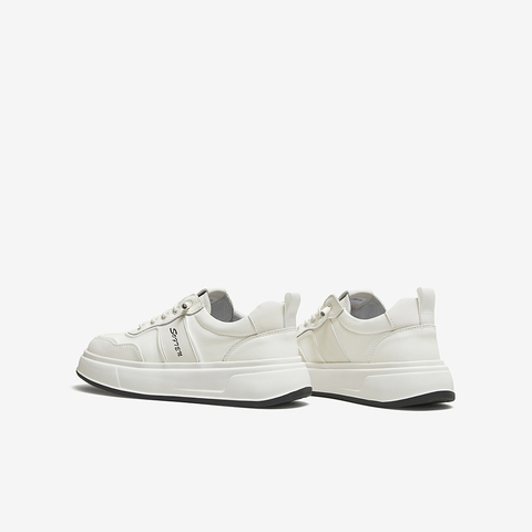 百思图2025秋季新款板鞋时尚潮流街头运动男休闲鞋66302CM5