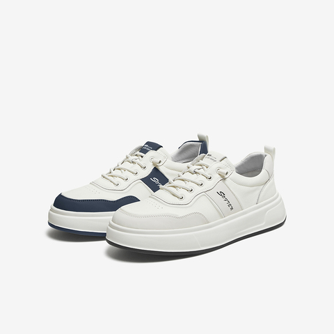 百思图2025秋季新款板鞋时尚潮流街头运动男休闲鞋66302CM5