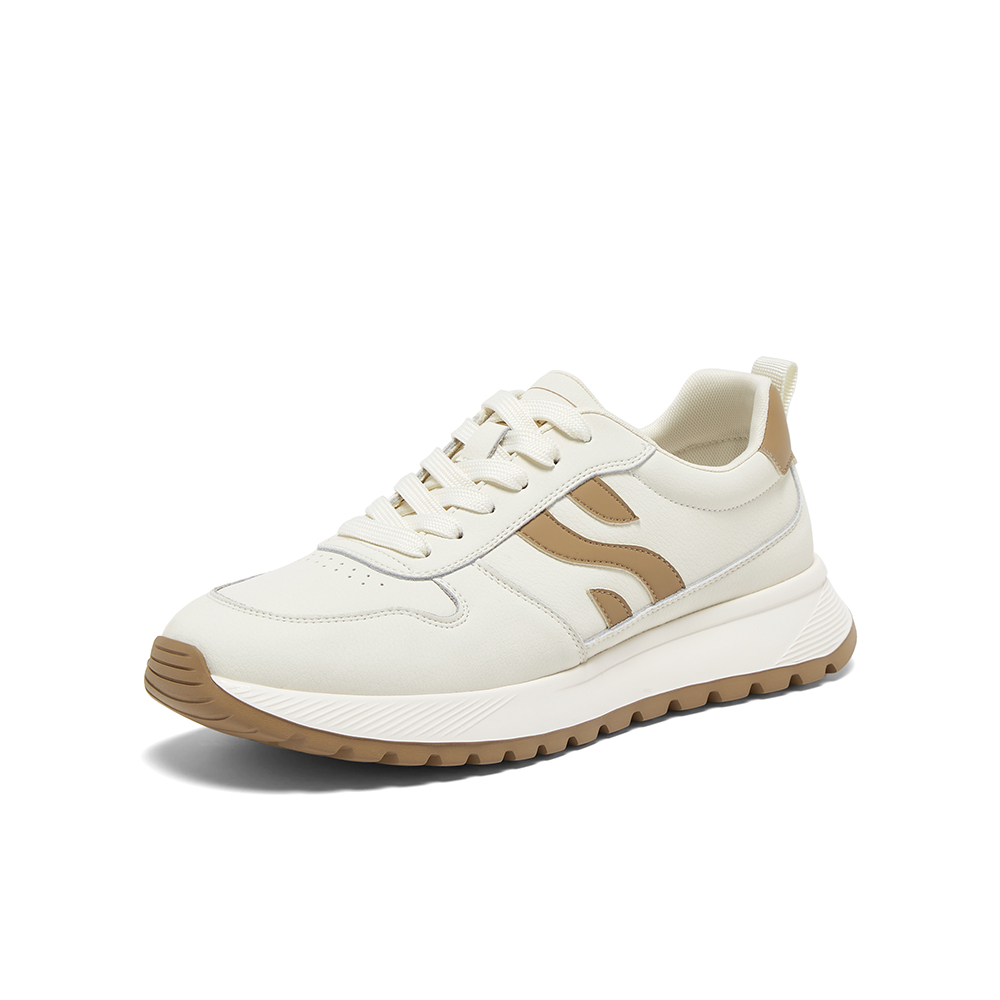 百思图2025秋季新款阿甘鞋时尚潮流复古运动男休闲鞋C5076CM5