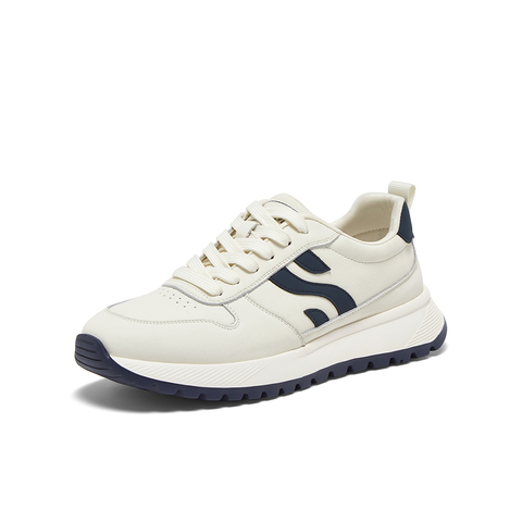 百思图2025秋季新款阿甘鞋时尚潮流复古运动男休闲鞋C5076CM5