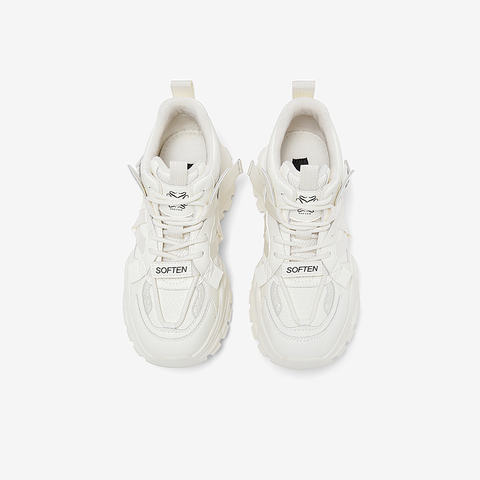 百思图2025冬季新款商场同款老爹鞋潮流运动女休闲鞋G6662DD5