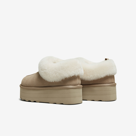 百思图2025冬季新款毛毛鞋棉鞋时尚简约户外女休闲鞋N8097DM5