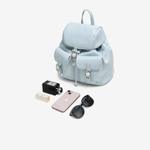 百思图2025夏季新款商场同款双肩背包时尚休闲女包TY033BX5