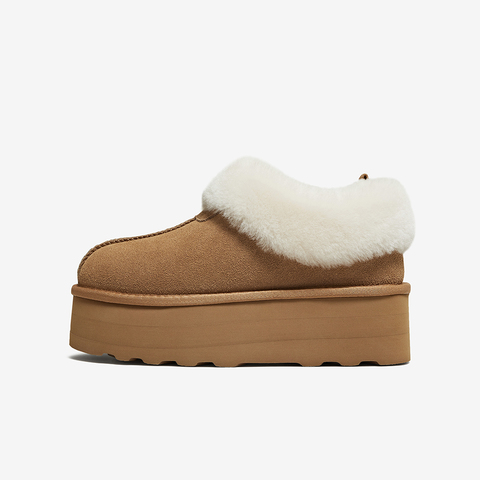 百思图2025冬季新款毛毛鞋棉鞋时尚简约户外女休闲鞋N8097DM5