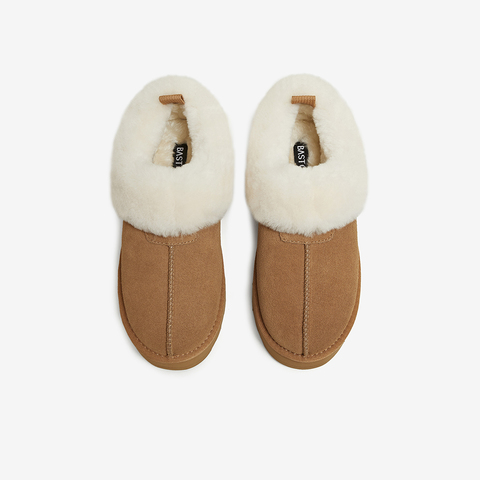 百思图2025冬季新款毛毛鞋棉鞋时尚简约户外女休闲鞋N8097DM5