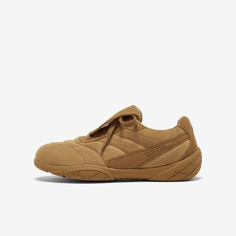 百思图2025秋季新款德训鞋时尚复古女运动休闲鞋D3615CM5