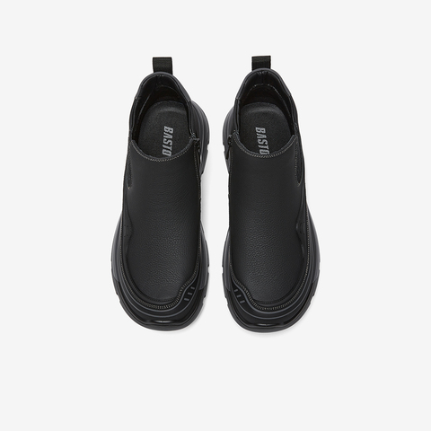 百思图2025冬季新款商场同款时尚简约男休闲鞋7860DM5