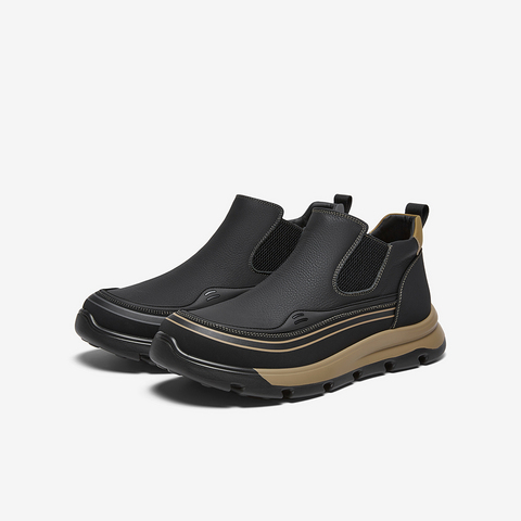 百思图2025冬季新款商场同款时尚简约男休闲鞋7860DM5