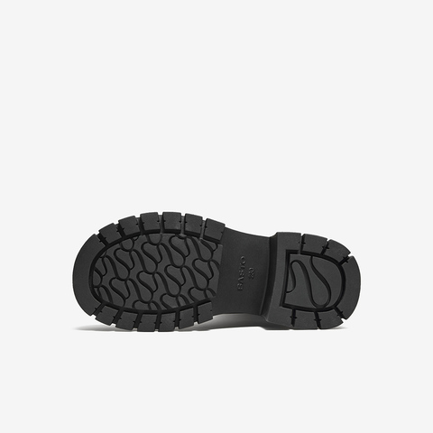 百思图2025冬季新款骑士靴时尚潮流街头女长靴BV235DG5