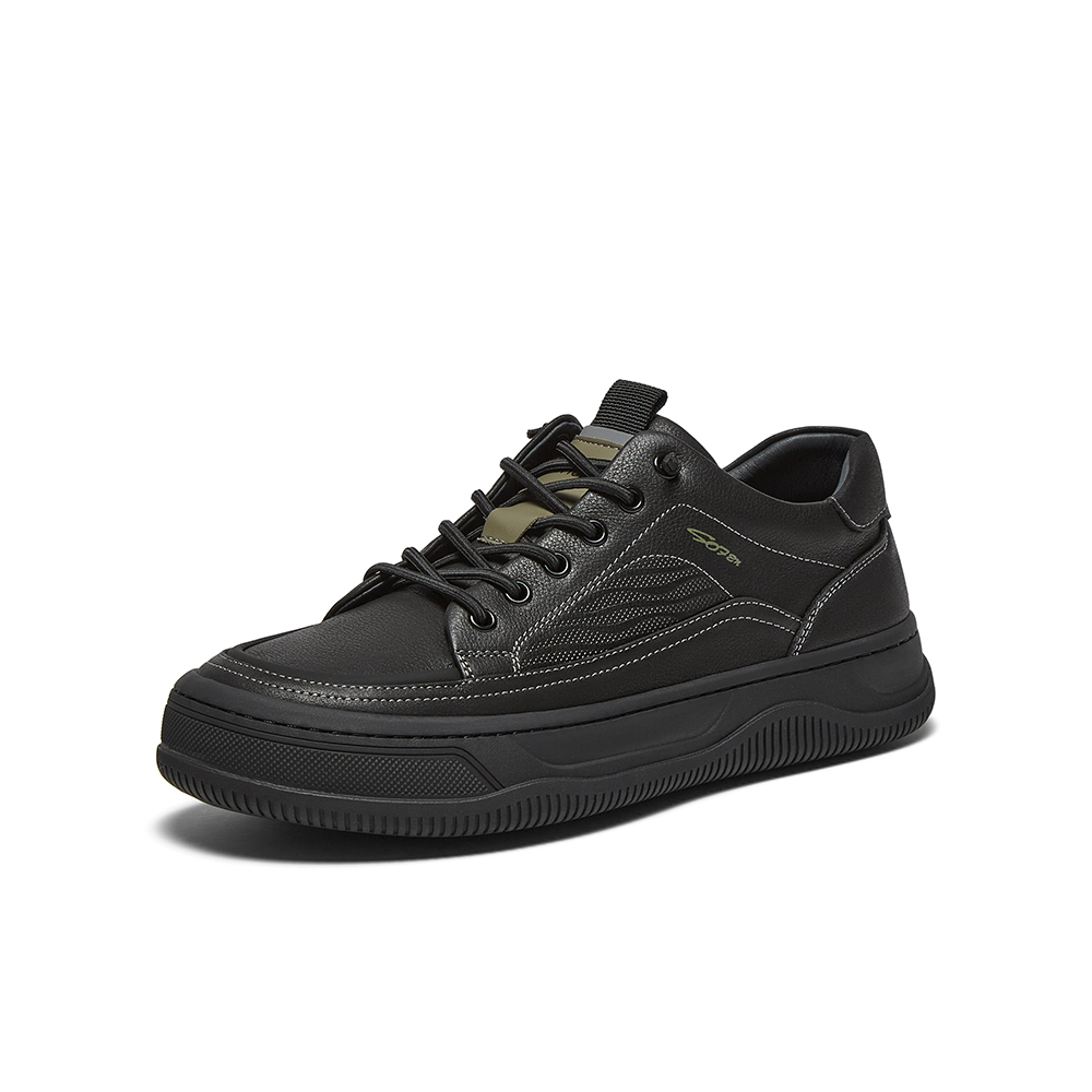 百思图2025秋季新款商场同款板鞋时尚潮流男休闲鞋WOF01CM5