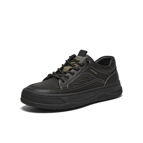 百思图2025秋季新款商场同款板鞋时尚潮流男休闲鞋WOF01CM5