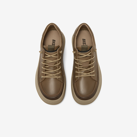 百思图2025秋季新款商场同款板鞋时尚潮流男休闲鞋WOF01CM5