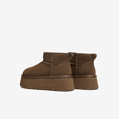 百思图2025冬季新款商场同款雪地靴时尚休闲女短靴L8228DD5