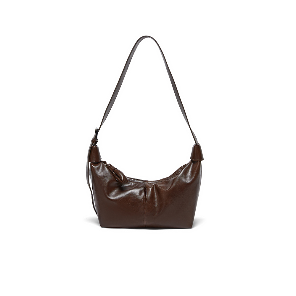 百思图2025冬季新款商场同款饺子包时尚潮流单肩斜挎包女TY074DX5