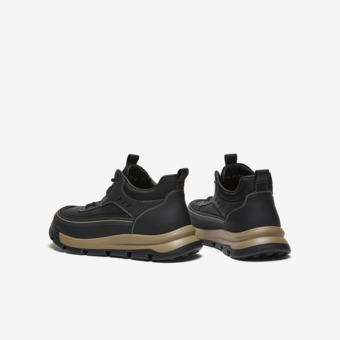 百思图2025冬季新款商场同款时尚潮流运动男休闲鞋16950DM5