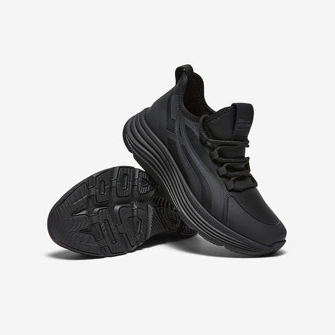 百思图2025冬季新款商场同款时尚街头潮流男运动休闲鞋32911DM5