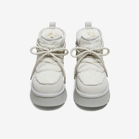 百思图2025冬季新款雪地靴时尚潮流户外休闲女短靴L8728DD5