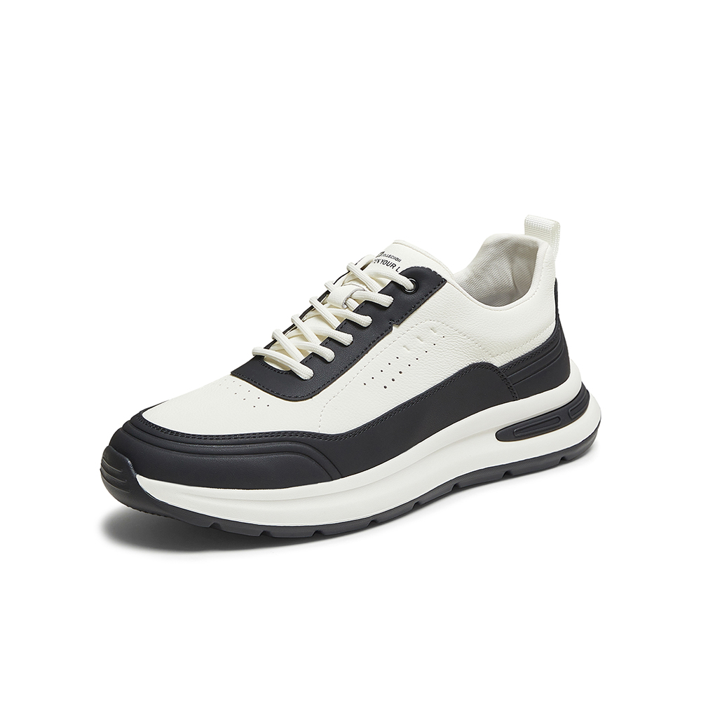 百思图2025秋季新款时尚简约户外街头男运动休闲鞋87200CM5