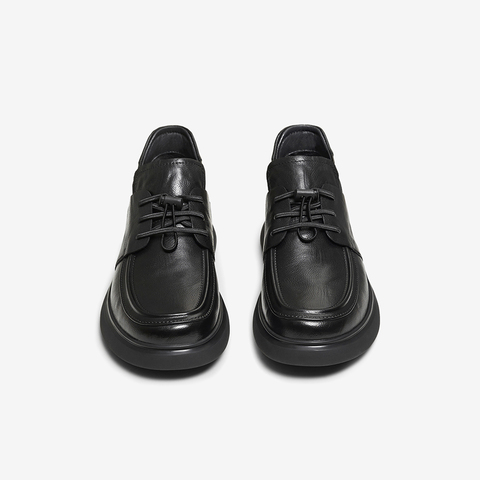 百思图2025冬季新款商场同款商务通勤男休闲皮鞋13512DD5