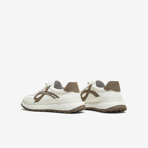 百思图2025秋季新款德训鞋时尚复古街头运动男休闲鞋86830CM5