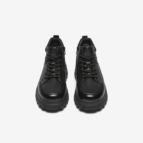 百思图2025冬季新款商场同款马丁靴时尚运动男短靴72388DD5