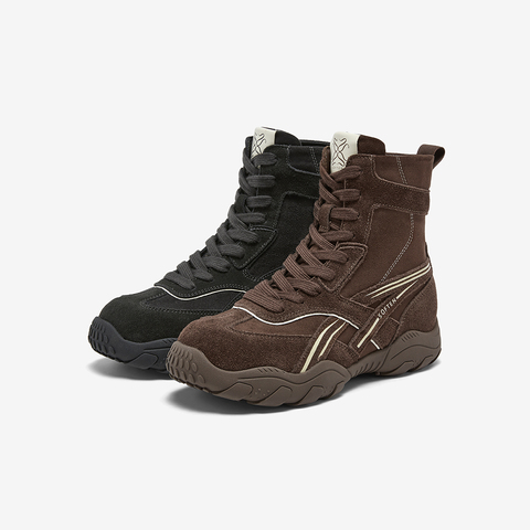 百思图2025冬季新款商场同款运动休闲靴时尚户外女短靴D3828DD5